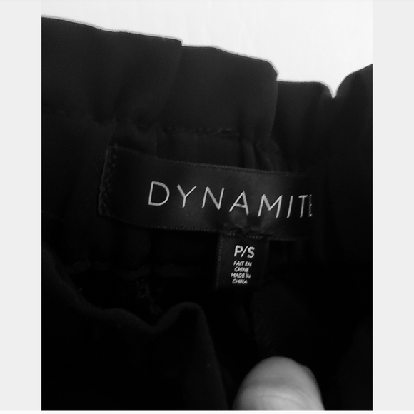 Dynamite Paperbag Cigarette pant - Picture 2 of 2